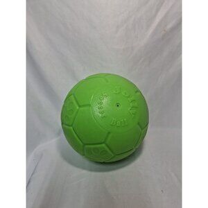 Jolly Pets Large Soccer Ball Floating-Bouncing Dog Toy, 8 inch Diameter, Green